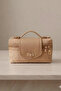 Women's Bag with Straw Detail, Shoulder and Hand Bag