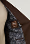 Straight Slim Fit Wide Collar Double Breasted Men's Suit Light Brown - 45476.26Y - 7