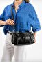 A Greatly Useful Multi-Section Bag in Black