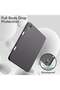 Trifold Smart Cover for iPad Air 13" (M2) 2024 – Grey, Auto Wake/Sleep, Pencil Holder, TPU Back - 7