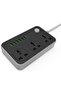 Universal Power Strip with 3 Outlets, 6 USB Ports, Surge Protection, Fast Charging
