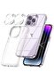 5 in 1 for iPhone 14 Pro Max Case Clear, with 2X Screen Protector + 2X Lens Protector
