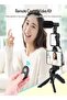 PK-773 Video Vlogger Kit Microphone LED Fill Light Mini Tripod for Phone Vlog Video Recording - 5