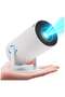Mini Portable 4K Projector with 2.4/5G WiFi & Bluetooth – 200 ANSI HD, Auto Keystone Correction