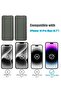 [2 Pack] Compatible with iPhone 14 Pro Max Matte Privacy Screen Protector, Anti-Glare Anti-Spy Scratch Resistant Tempered Glass Film 6.7", Smooth Feel, Anti-Fingerprints, Full Coverage - 6