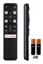 Universal Remote Control for All TCL Smart TVs, RC802V Replacement Remote Control for All TCL Android 4K TVs - No Setup Required [No Voice Commands] with battery