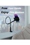 Cell Phone Clip Bed Stand Holder – Flexible Long Arm Gooseneck Mount with Grip Clamp - 3