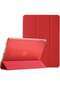 iPad 10.2 Case - Compatible with iPad 9th Generation 2021, iPad 8th Generation 2020, iPad 7th Generation 2019 - Slim Hard Back Shell Protective Smart Cover (Red)