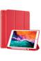 Compatible iPad 10.2-Inch Case (9th/8th/7th Gen) with Pencil Holder - Slim TPU Trifold Stand