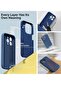 Design for iPhone 15 Pro Max Case [2 x Screen Protectors & 1 x Lanyard], Liquid Silicone Protection - 4