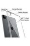 Silicon Clear Case for iPad Pro 12.9'' (5th Gen) 2021, TPU Shockproof Back Cover - 3
