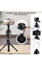 360° Rotation Smart Phone Holder with Auto Face Tracking – Gesture Control, No App Needed - 4