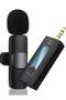 K35 Wireless Mic for Smartphones, Laptops, Desktops, iPhone - 3.5mm Jack Compatible