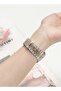 Replacement Stainless Steel Band for Apple Watch 45/44/42mm (Silver + Rose Gold) - 6