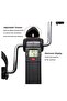 Folding Fitness Pedal Stepper Exercise Machine – Indoor Cycling Bike with LCD Display & Adjustable Resistance – Home Office Compact Workout Trainer - 4