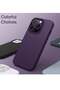 iPhone 16 Pro Slim Fit Matte Deep Purple TPU Case – Soft, Flexible, Shock-Resistant Silicone Back Cover - 3