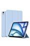 Smart Folio Case for iPad Air 11 Inch M2 2024 / 5th/4th Gen (10.9 Inch) - Light Blue