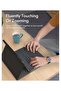 iPad Keyboard for 9th/8th/7th Gen 10.2 Inch, Smart Trackpad, Wireless, Black - 2
