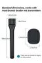 Interview 3-in-1 Dual Wireless Microphone System – Black | Professional Audio Capture Kit with 2 Transmitters - 7