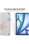 iPad Air 11 Inch Case M2 2024 / Air 5th/4th Gen 10.9 Inch, Pencil Holder, Trifold Stand - 4