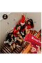 Super Money Guns Christmas Day Playing Spary Money Gun Make it Rain Toy Gun, Gun Fake Bill Dispenser Money Shooter Toy (Christmas Red) - 2