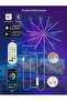 Smart Firework LED Room Lights - Launch Burst Effect, USB Powered, Remote & App Controlled - 6
