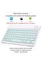 Ultra-Slim Bluetooth Keyboard and Mouse Combo Rechargeable Portable Wireless Keyboard Mouse Set (Green) - 3