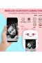 Portable Mini Pocket Printer Cute Thermal Printer with Thermal Printing Paper USB Cable for Note Photo Web Document Printing - 3