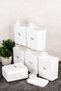 6-Piece 2200 ml Bakliyat Set Self-Scale Storage Container with Labels Food Container Food Set - 3