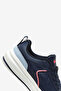 Women Ogl-07 Memory Foam Lace-Up Sneakers-Navy - 6