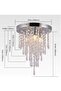 3 Lights Crystal Hanging Chandelier Chandeliers Ceiling Lamp Lighting for Bedroom Hallway - 7