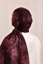 Spring Canvas Patterned Soft Shawl Cherry Rot