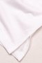 Women's Edith Regular Cut, O-Neck, Slit, Short Sleeve, Colorful Printed, Combed Cotton T-Shirt Ekru - 5