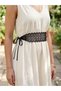 Lace Sash / Hair Band – Bohemian Vintage Lace-Up Accessory - 3