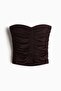 Bandeau jersey top - 4