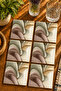 Abstract - Bohemian Modern Set of 6 Coasters - Uv Printing Mdf - 10X10 cm