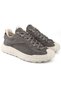 Diego Men's Sneaker Daily Sports Shoes Olive Green Thick Sole Comfortable Lace-Up Casual Walking Shoes - 2