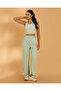 Women Green Wide Leg Active Pants - 5
