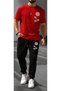 Unisex Oversize Shorts Set Short Sleeve T-Shirt Comfortable Fit Summer Casual Sports