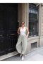 Women's Trousers Shalwar Wrinkled Tencel Fabric Ankle-Tied Elastic Waist Shalwar New Season