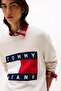 100% Cotton Regular Fit Crew Neck Logo Sweatshirt Men's Sweatshirt Dm0Dm22105 Afn - 4