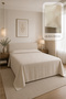 Velvet Textured Double Single Layer Island Bedspread Bedroom Children's Room Guest Room