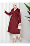 Double Button Windbreaker Hijab Trench Coat Rc3143 - 5