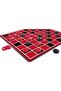 Checkers Folding Board Games - Red & Black - 2