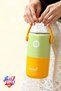 820 ml Leak-Proof 304 Stainless Steel Lunch Box with 2 Bowls New Generation Lunch Box with Spoon and Hanger -1267820Ff - 5