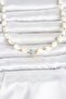 Natural Sea Shell Stringed Evil Eye Blue Star Model Necklace