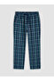 Vizyon New Season Regular Fit Plaid Men's Pajama Bottoms - 5