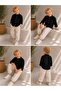 Boy's Organic Muslin Long Sleeve High Collar Bohemian Shirt - 5