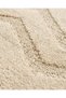 Beige Zigzag Memory Foam Bath Mat - 3