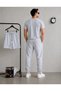 Unisex Oversiz 3-Piece Casual Sports Set Oversized T-Shirt Sweatpants Shorts Combination Set - 3
